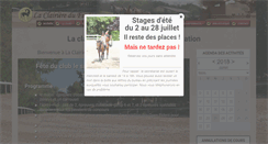 Desktop Screenshot of laclairieredufindez.com